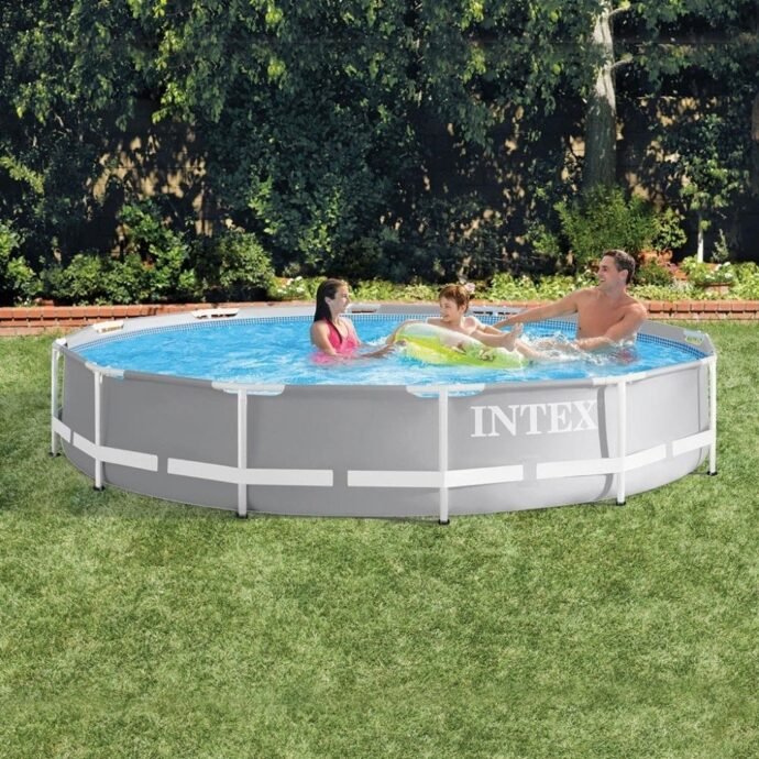 Piscine Intex Prism Frame Ronde Familiale – 3,66 x 0,76 m – مسبح دائري عائلي – Image 6