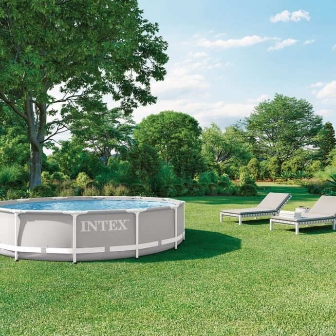Piscine Intex Prism Frame Ronde Familiale – 3,66 x 0,76 m – مسبح دائري عائلي – Image 5
